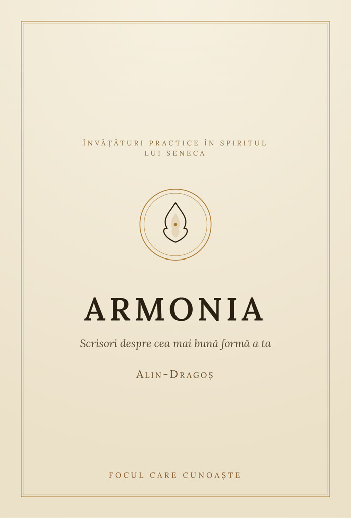 ARMONIA book cover, by Alin-Dragoș